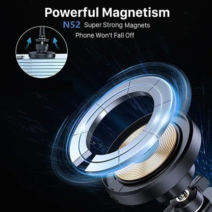 Magnetic Car Wireless Charger Air Vent Car Phone Holder Stand